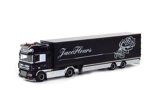 DAF XF 105 SUPER SPACE CAB SEMI BOX TRAILER
