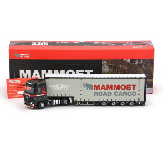 MAMMOET ACTROS 4X2 + 4 AXLE MEUSBURGER