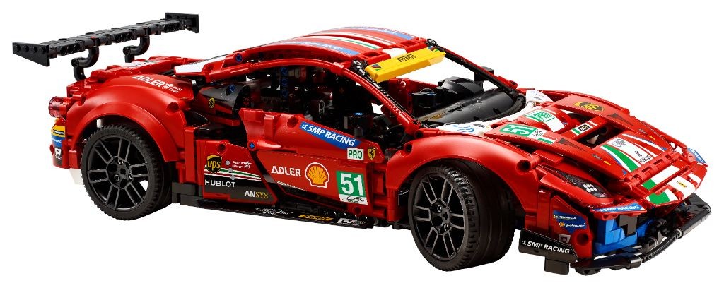 LEGO TECHNIC FERRARI 488 GTE "AF CORSE-51"