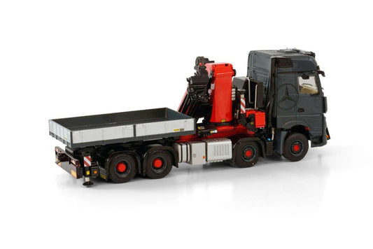 MERCEDES BENZ AROCS BIG SPACE 8X4 + PALFINGER PG165.002 TEC7+JIB
