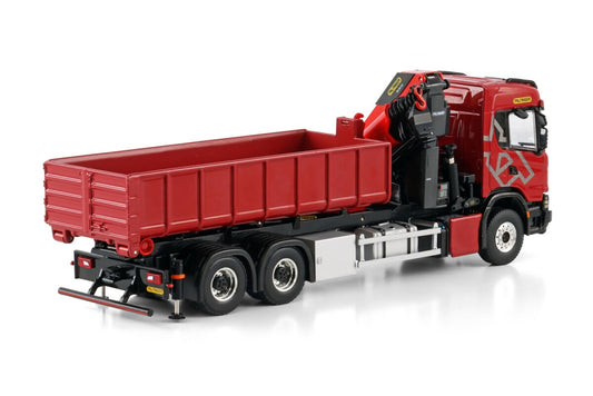 SCANIA G 6X4 + PALFINGER PK 370 TEC