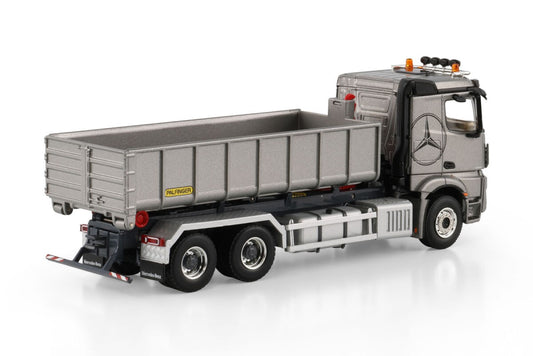 MERCEDES-BENZ AROCS MP4 2.300MM CLASSIC SPACE RIGED TRUCK WITH HOOKLIFT SYSTEM 6X4 + 15M3 CONTAINER