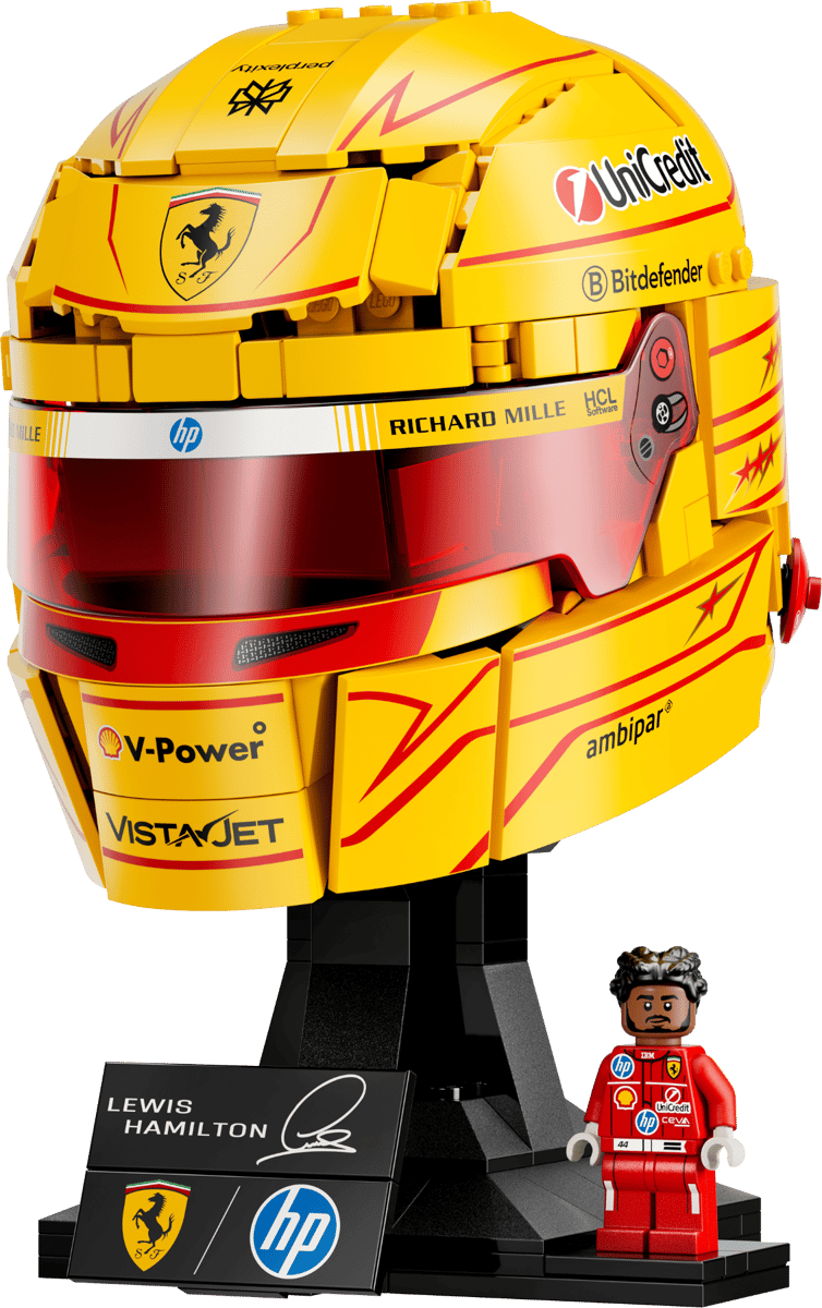 LEGO EDITIONS - FORMULA 1 CAPACETE LEWIS HAMILTON - FERRARI HP