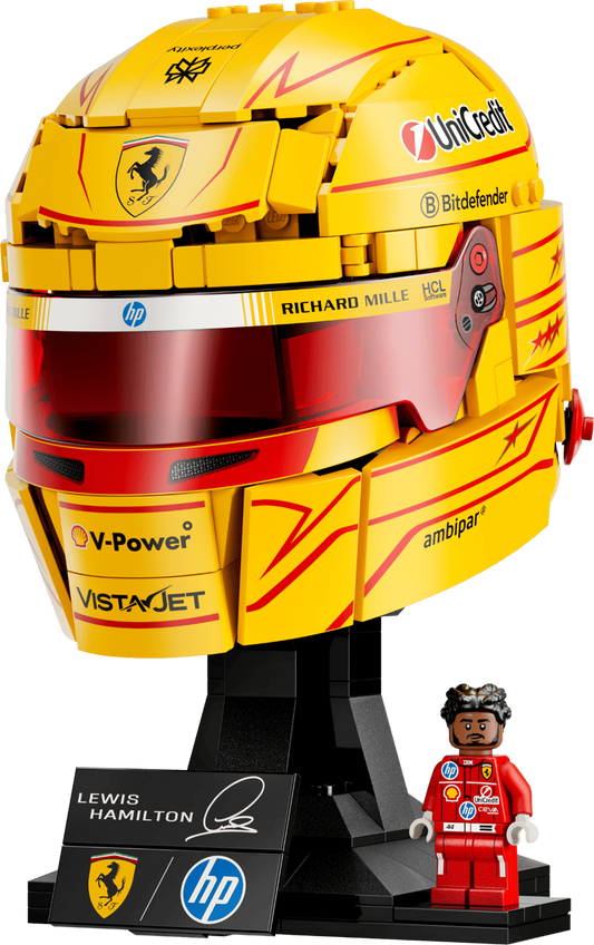 LEGO EDITIONS - FORMULA 1 CAPACETE LEWIS HAMILTON - FERRARI HP