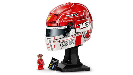 LEGO EDITIONS - FORMULA 1 CAPACETE CHARLES LECLERC FERRARI HP