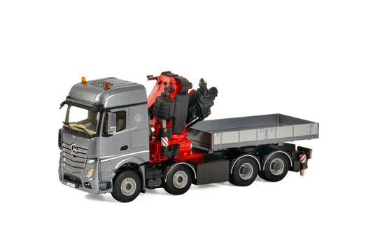 MERCEDES BENZ ACTROS MP4 BIG SPACE 8X4 + FASSI 1100